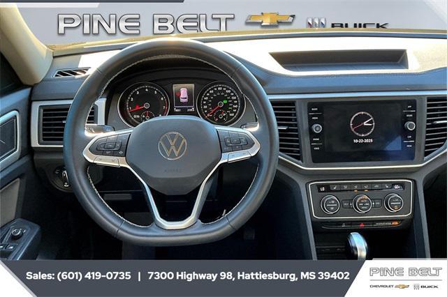 used 2021 Volkswagen Atlas car, priced at $20,858