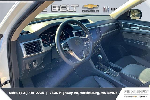 used 2021 Volkswagen Atlas car, priced at $20,858