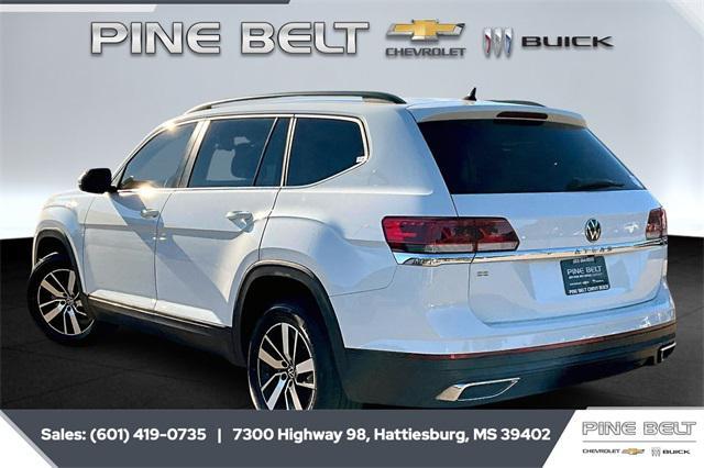 used 2021 Volkswagen Atlas car, priced at $20,858