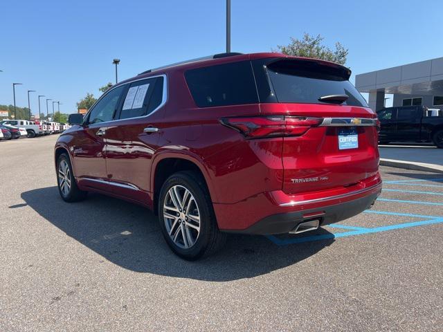 used 2023 Chevrolet Traverse car, priced at $41,158