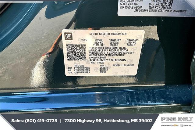 new 2026 Chevrolet Silverado 2500 car, priced at $76,574