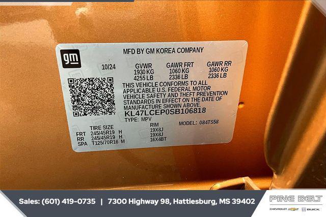 new 2025 Buick Envista car, priced at $27,198