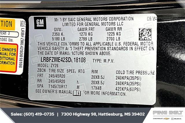 new 2025 Buick Envision car, priced at $43,779