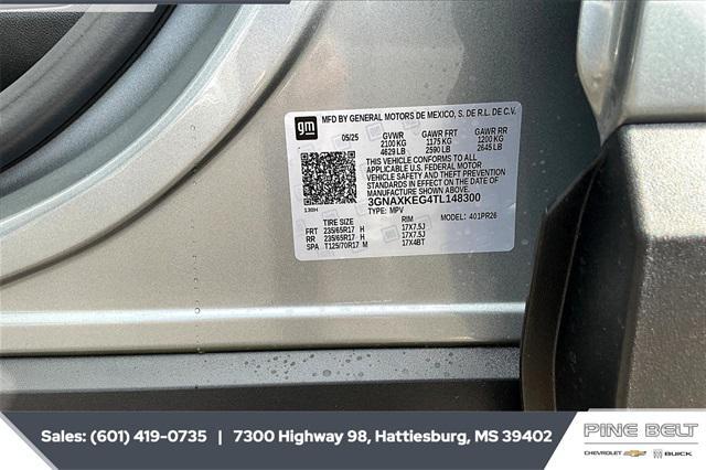 new 2026 Chevrolet Equinox car, priced at $35,307