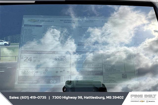 new 2025 Chevrolet Silverado 1500 car, priced at $65,329