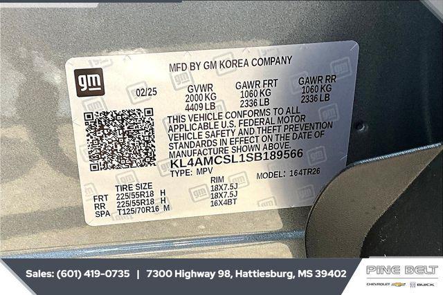 new 2025 Buick Encore GX car, priced at $26,591