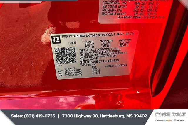 new 2026 Chevrolet Silverado 1500 car, priced at $72,591