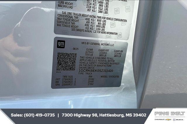 new 2025 Chevrolet Silverado 1500 car, priced at $39,339