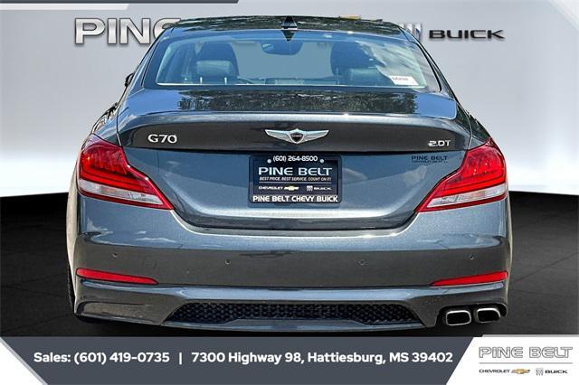 used 2020 Genesis G70 car, priced at $24,458