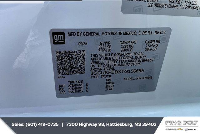 new 2026 Chevrolet Silverado 1500 car, priced at $64,951