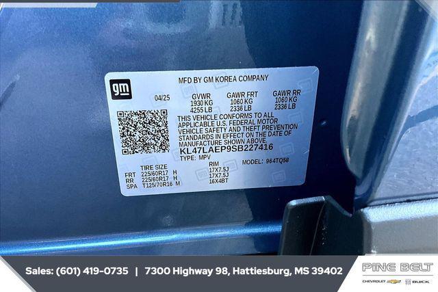 new 2025 Buick Envista car, priced at $24,325