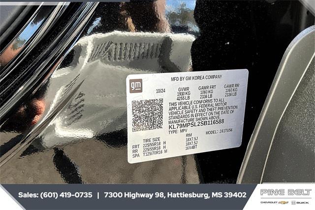 new 2025 Chevrolet TrailBlazer car, priced at $29,505