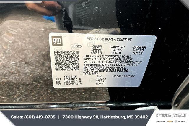 new 2025 Buick Envista car, priced at $28,025