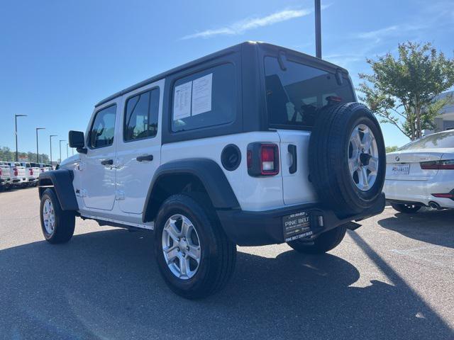 used 2023 Jeep Wrangler car, priced at $29,958