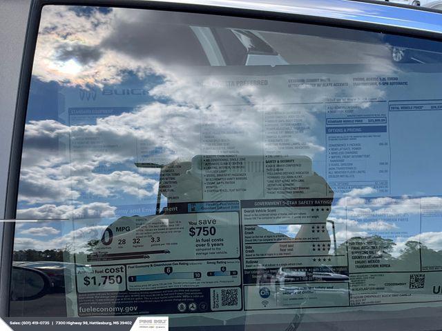 new 2025 Buick Envista car, priced at $23,677