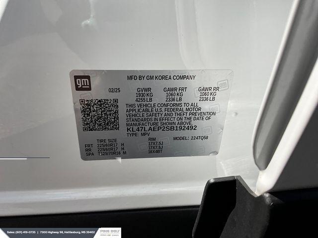 new 2025 Buick Envista car, priced at $23,677