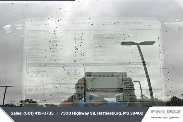 new 2026 Chevrolet Traverse car, priced at $45,170