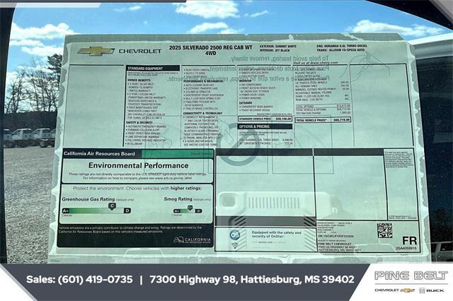 new 2025 Chevrolet Silverado 2500 car, priced at $53,679