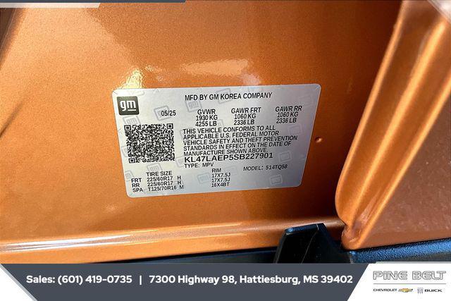 new 2025 Buick Envista car, priced at $24,325