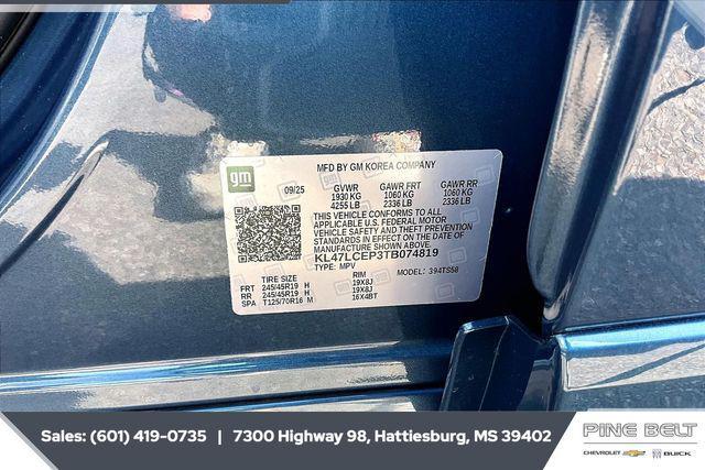 new 2026 Buick Envista car, priced at $31,815