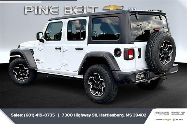 used 2021 Jeep Wrangler Unlimited car, priced at $29,858