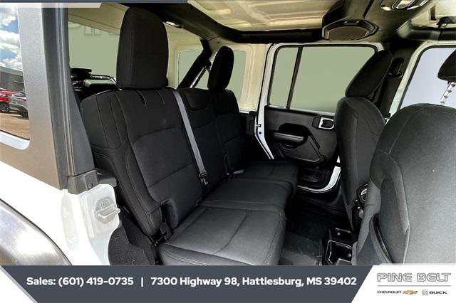 used 2021 Jeep Wrangler Unlimited car, priced at $29,858