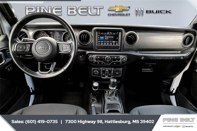 used 2021 Jeep Wrangler Unlimited car, priced at $29,858