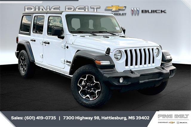 used 2021 Jeep Wrangler Unlimited car, priced at $29,858