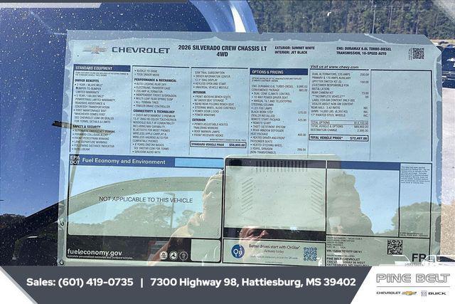 new 2026 Chevrolet Silverado 3500 car, priced at $67,847