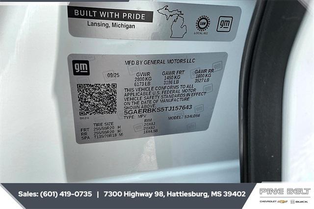 new 2026 Buick Enclave car, priced at $55,989