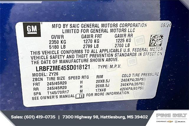 new 2025 Buick Envision car, priced at $44,779