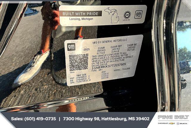 new 2026 Chevrolet Traverse car, priced at $54,644