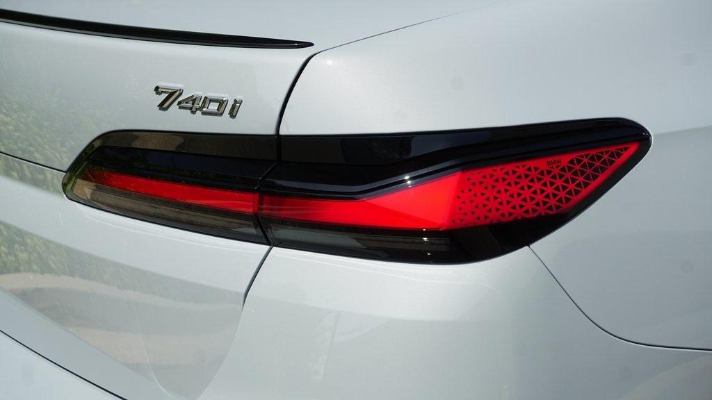 new 2025 BMW 740 car, priced at $102,525