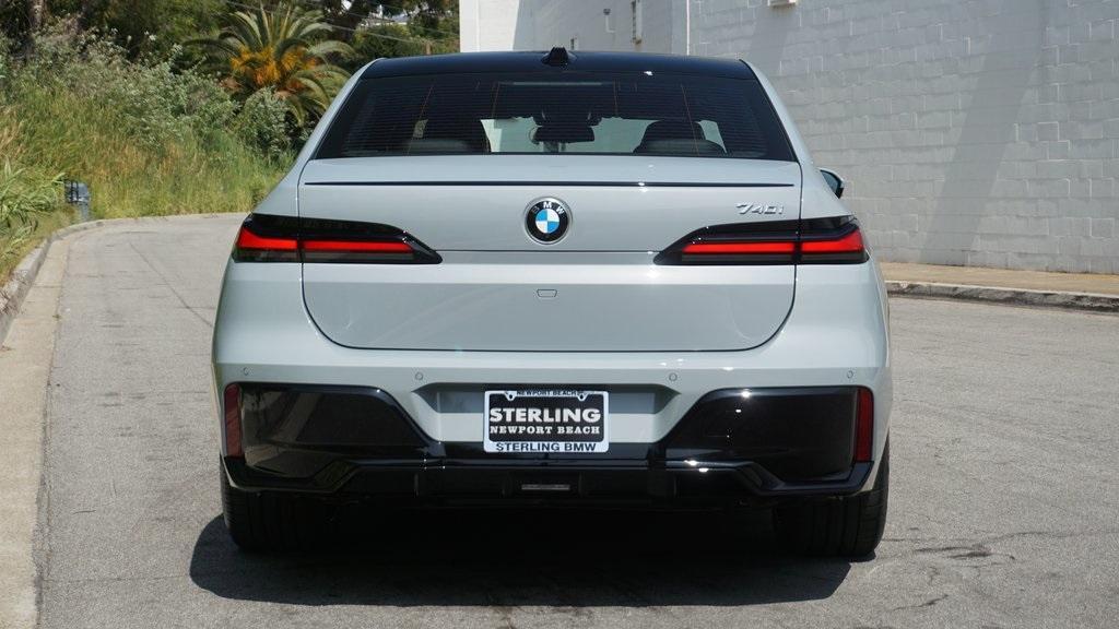 new 2025 BMW 740 car, priced at $102,525