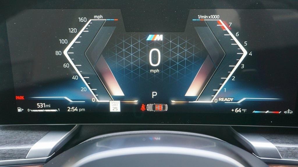 new 2025 BMW 740 car, priced at $102,525