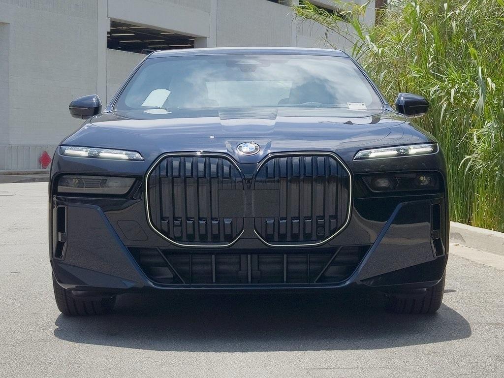 new 2025 BMW 740 car, priced at $107,675