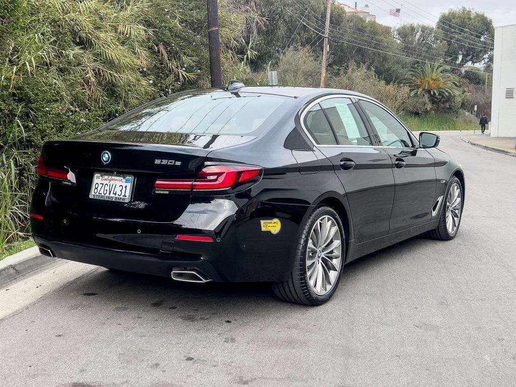 used 2022 BMW 530e car, priced at $36,995