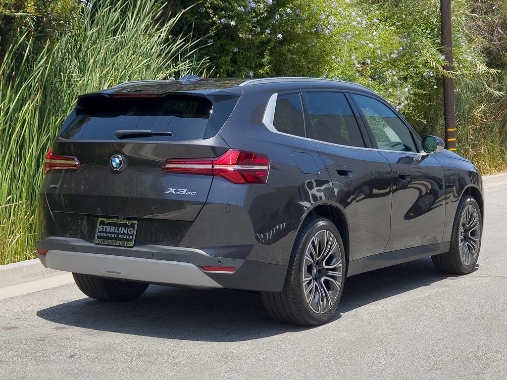 new 2025 BMW X3 car, priced at $55,975