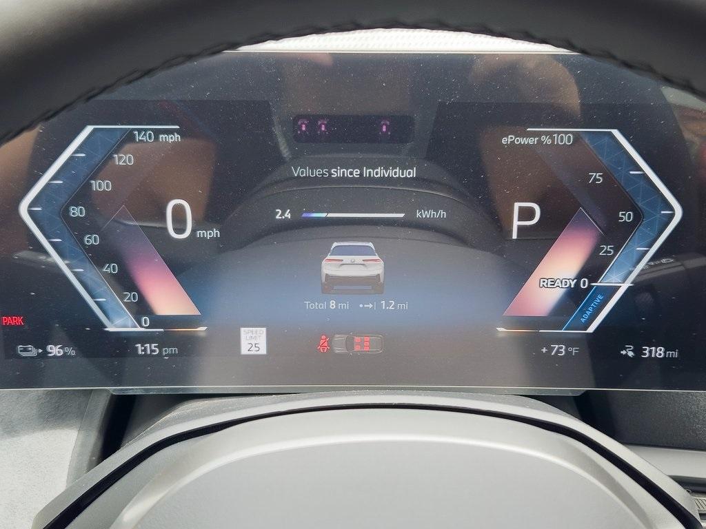 new 2026 BMW iX car, priced at $98,475