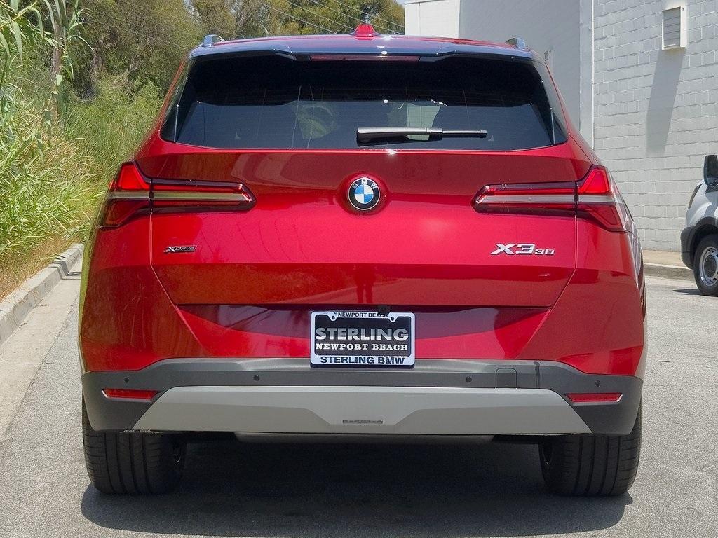 new 2025 BMW X3 car, priced at $56,275
