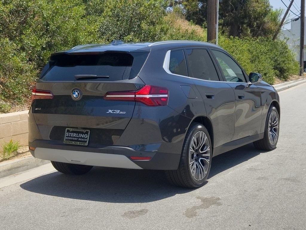 new 2025 BMW X3 car, priced at $55,975