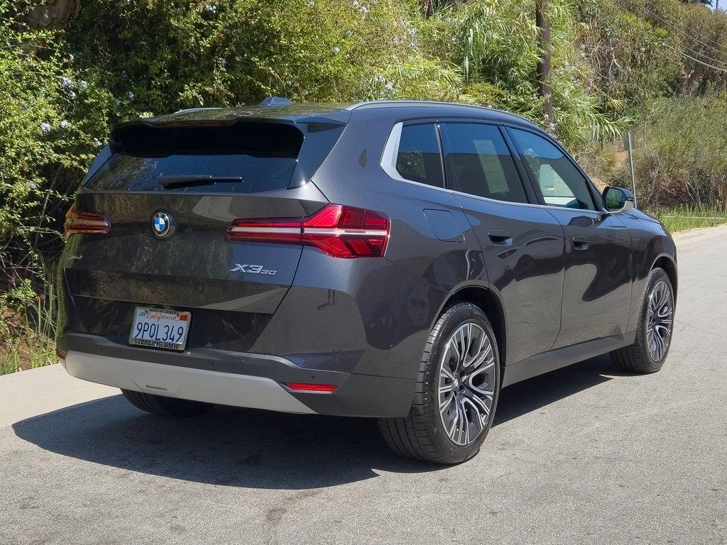 used 2025 BMW X3 car, priced at $45,995