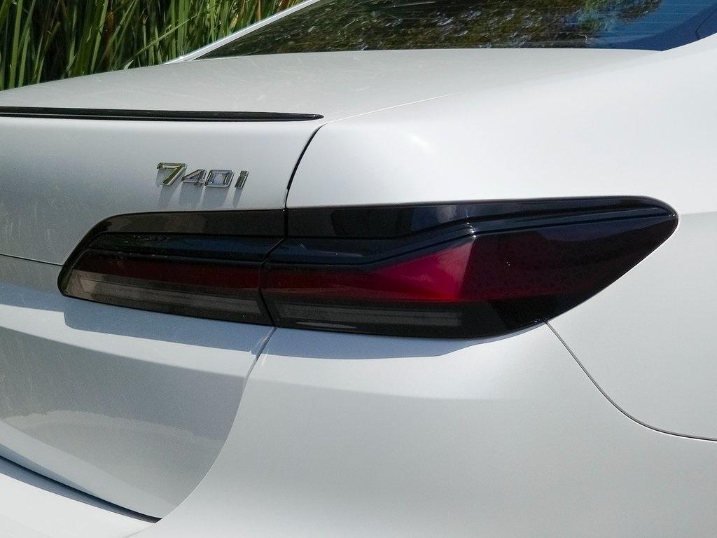 new 2025 BMW 740 car, priced at $102,175