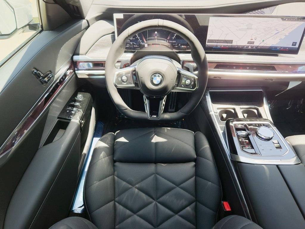 new 2025 BMW 740 car, priced at $102,175