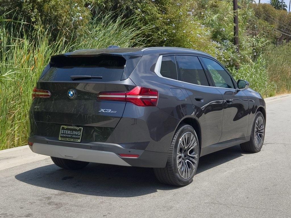 new 2025 BMW X3 car, priced at $56,460