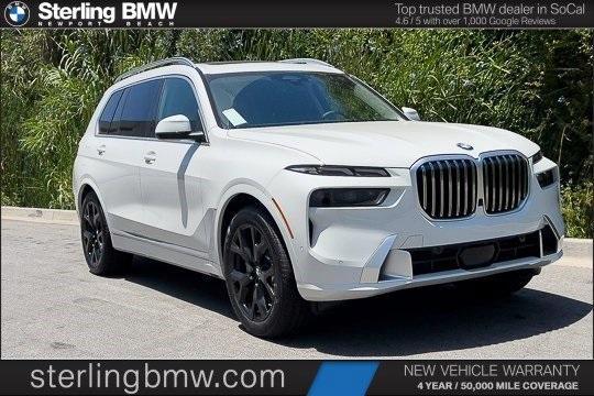 new 2025 BMW X7 car, priced at $89,495