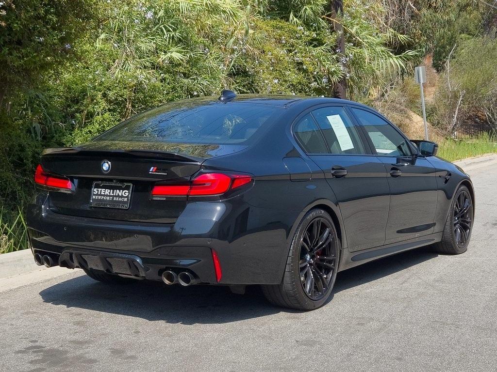 used 2021 BMW M5 car, priced at $69,995