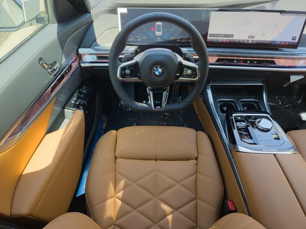 new 2025 BMW 740 car, priced at $104,125
