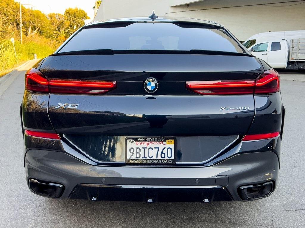 used 2022 BMW X6 car, priced at $55,995