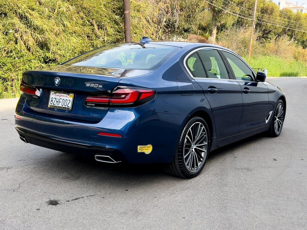 used 2021 BMW 530e car, priced at $28,995